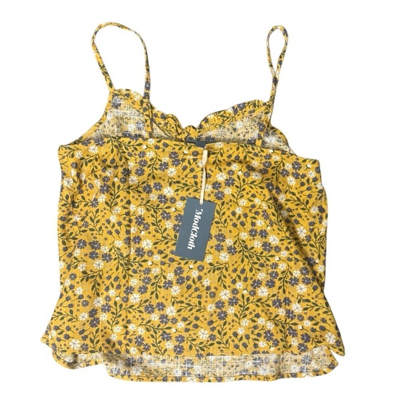 ModCloth Spruced Up Summer Sleeveless Top Size Medium - Picture 3 of 6